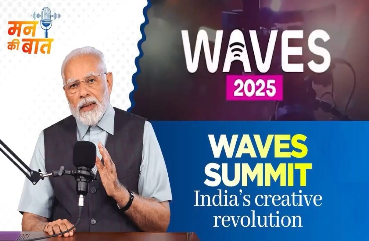 Waves 2025 Bollywood Stars Show Support for PM Modi's Initiative