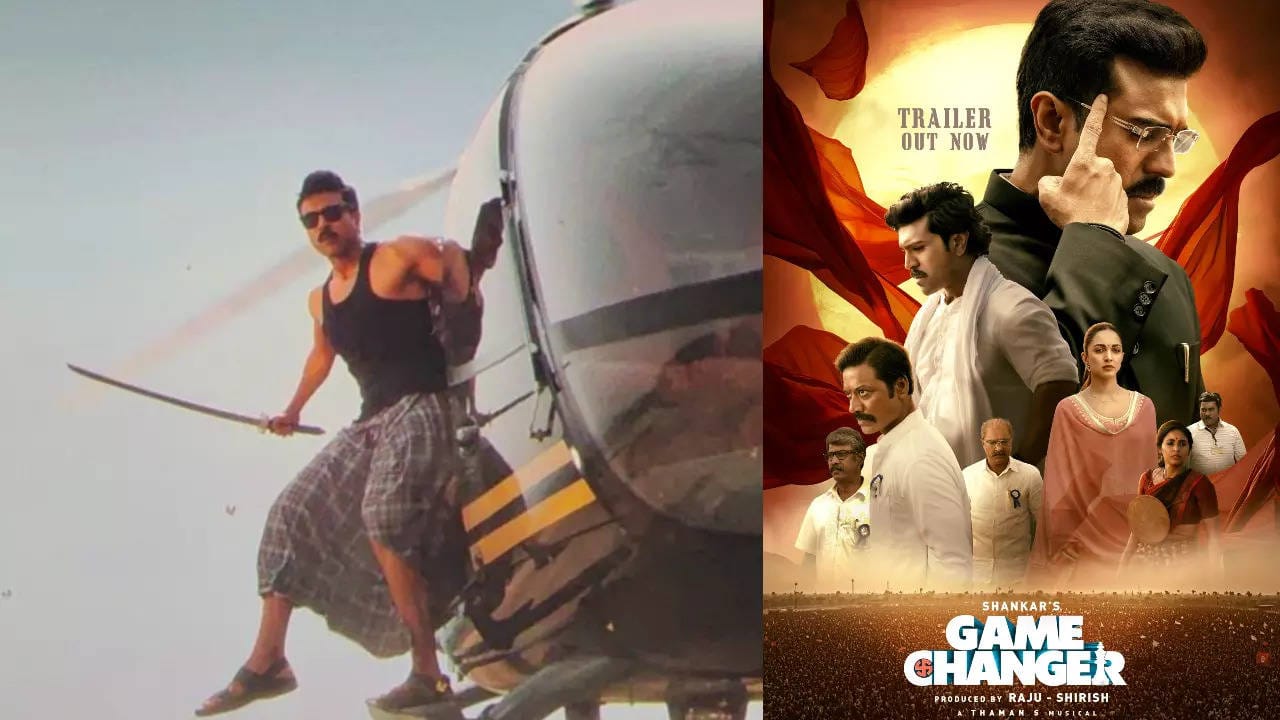 Game Changer Trailer: Shankar's Mark Treatment, Ram Charan's Game Changer Trailer...