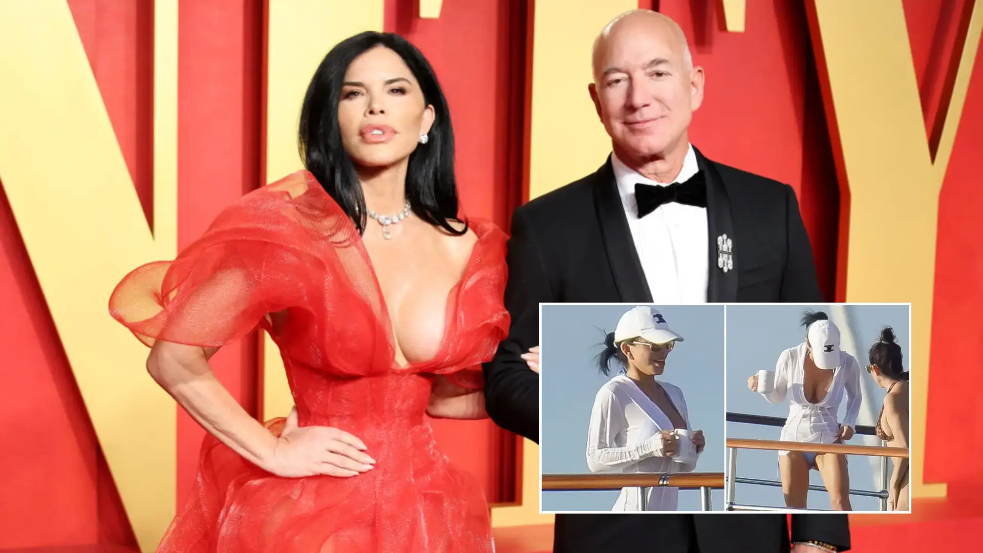 Lauren Sanchez and Jeff Bezos Celebrate 2025 on a $500M Yacht in St. Barts