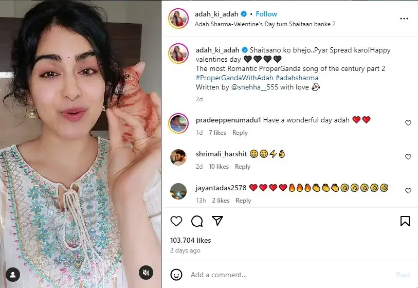 Adah Sharma on Ideal Man